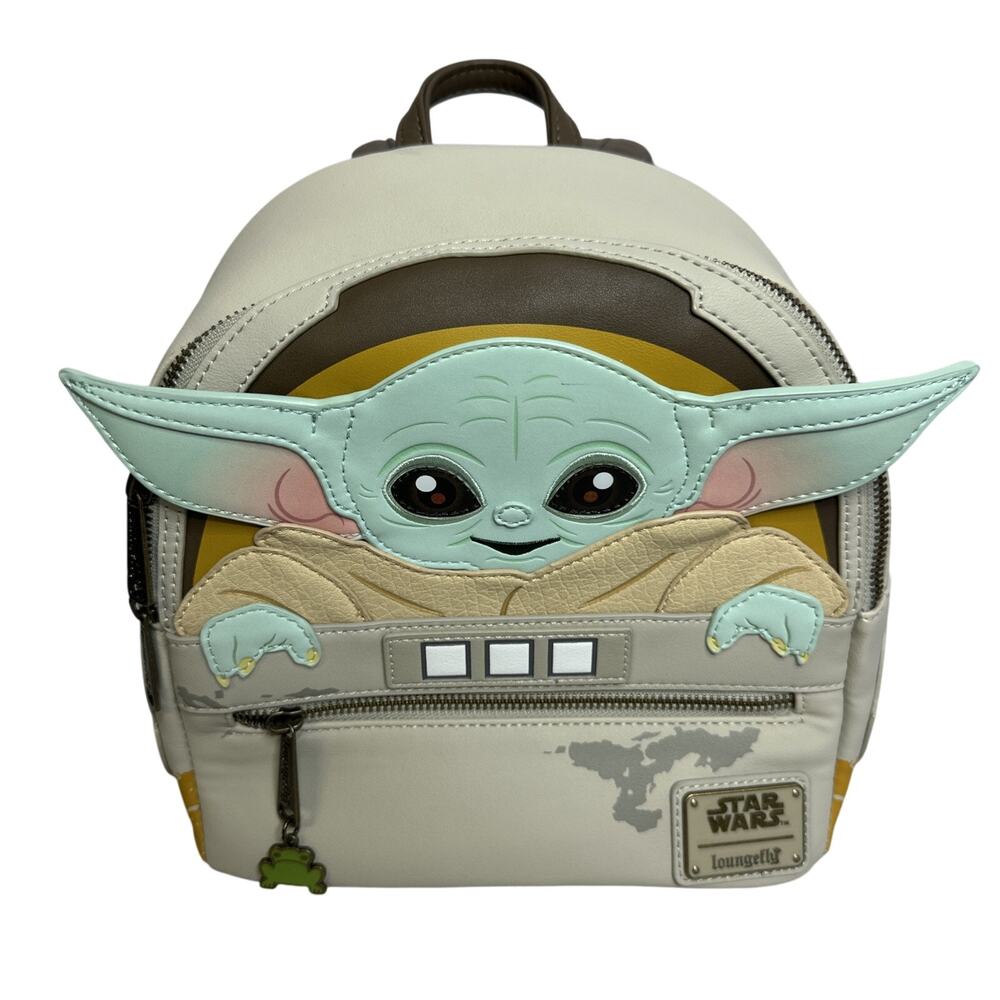 Loungefly Star Wars The Child Grogu Baby Yoda Mini Backpack Disney